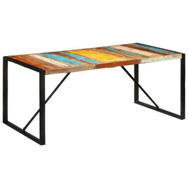 Eettafel 180 Cm Massief Ruw Mangohout - Afbeelding 13