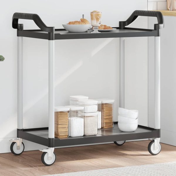 Trolley 2-Laags Aluminium