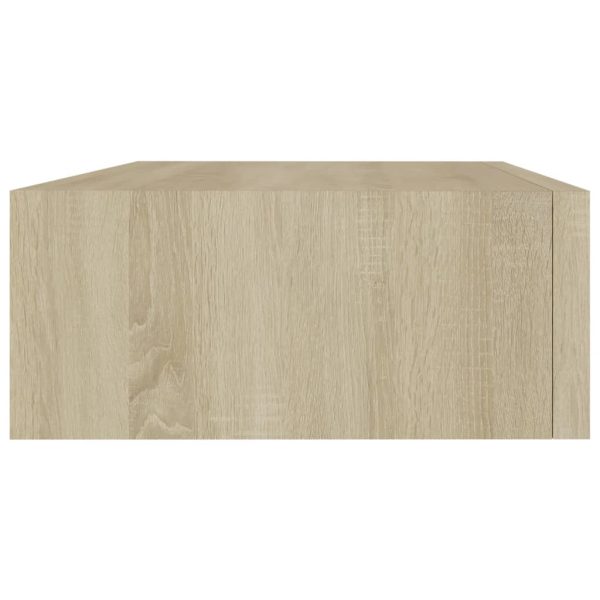 Wandschappen Met Lade 40X23,5X10 Cm Mdf Kleurig Eiken - Afbeelding 6