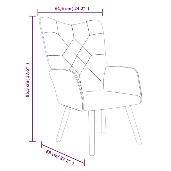 Relaxstoel Patchwork Stof - Afbeelding 7