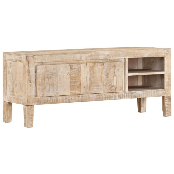 Tv-Meubel 110X35X46 Cm Massief Mangohout - Afbeelding 11