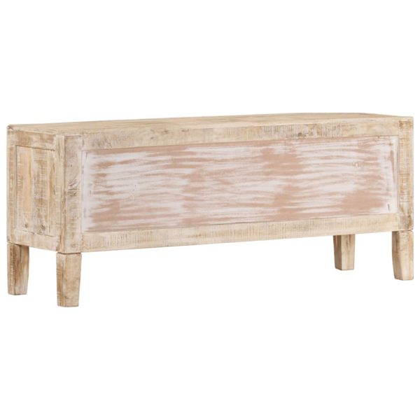 Tv-Meubel 110X35X46 Cm Massief Mangohout - Afbeelding 4