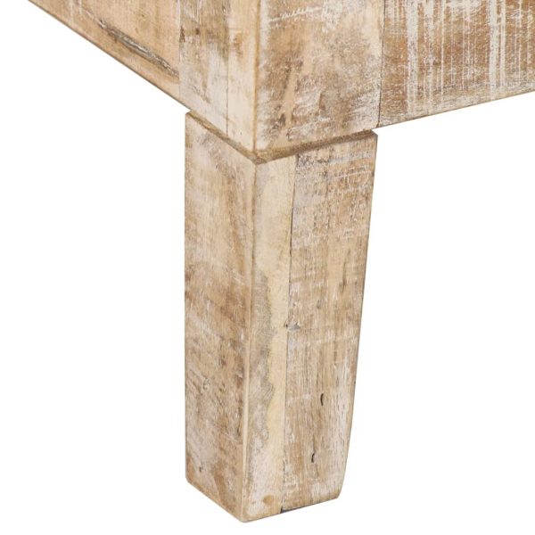 Tv-Meubel 110X35X46 Cm Massief Mangohout - Afbeelding 7