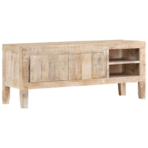 Tv-Meubel 110X35X46 Cm Massief Mangohout - Afbeelding 10