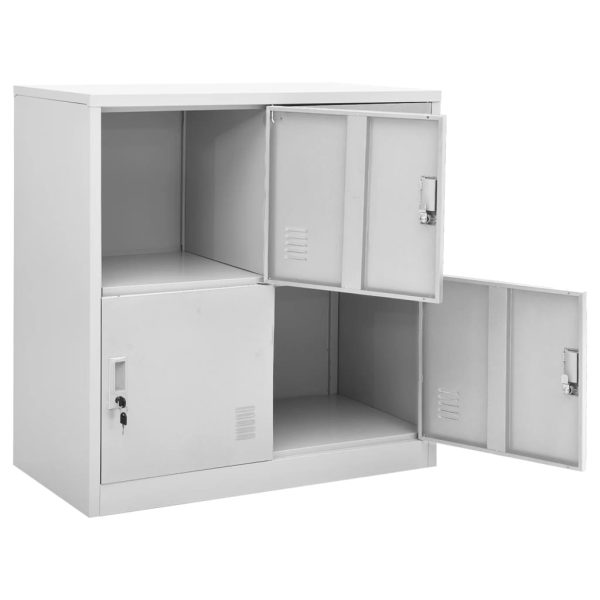 Lockerkast 90X45X92,5 Cm Staal - Afbeelding 5