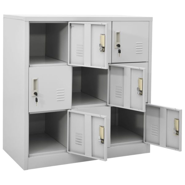 Lockerkast 90X45X92,5 Cm Staal - Afbeelding 5