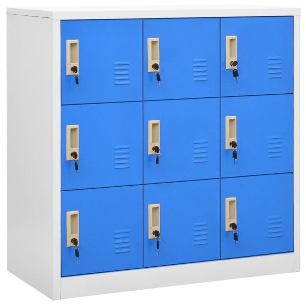 Lockerkast 90X45X92,5 Cm Staal - Afbeelding 10