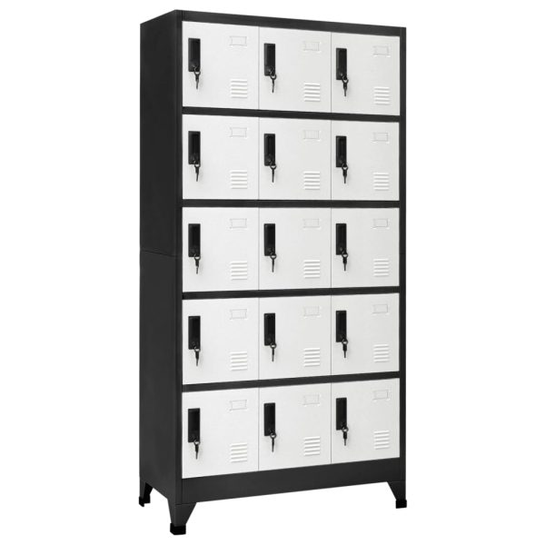 Lockerkast 90X40X180 Cm Staal - Afbeelding 14