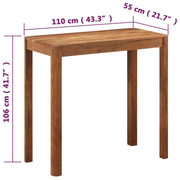 Bartafel Met Honingafwerking - Afbeelding 8