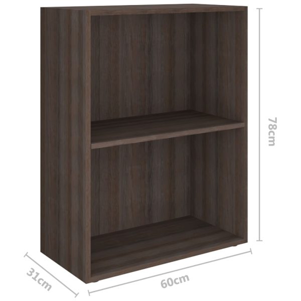 Boekenkast 60X31X Bewerkt Hout - Afbeelding 6