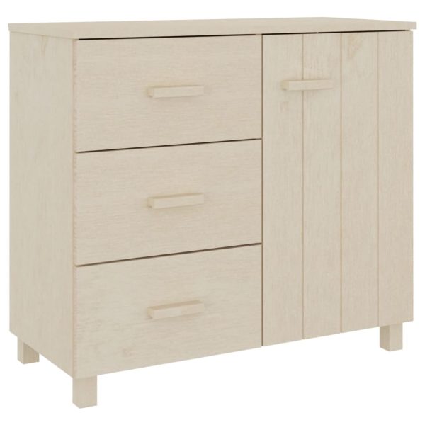 Dressoir Hamar 90X40X80 Cm Massief Grenenhout - Afbeelding 2