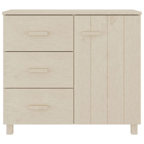 Dressoir Hamar 90X40X80 Cm Massief Grenenhout - Afbeelding 3