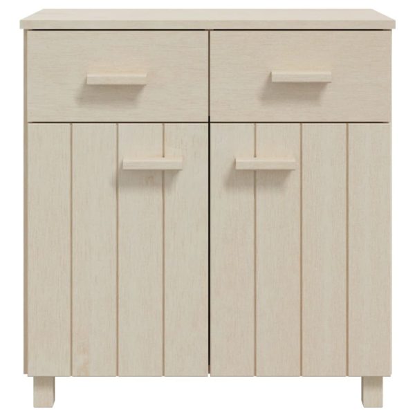 Dressoir Hamar 79X40X80 Cm Massief Grenenhout - Afbeelding 3