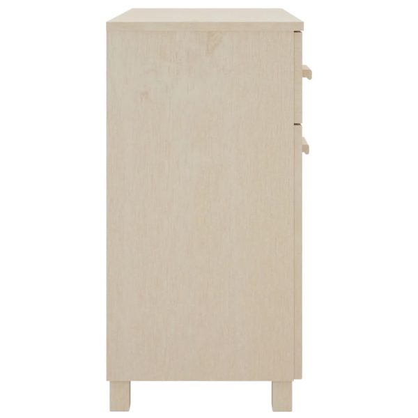 Dressoir Hamar 79X40X80 Cm Massief Grenenhout - Afbeelding 4