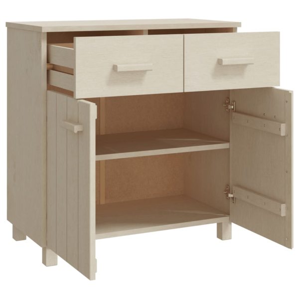 Dressoir Hamar 79X40X80 Cm Massief Grenenhout - Afbeelding 5