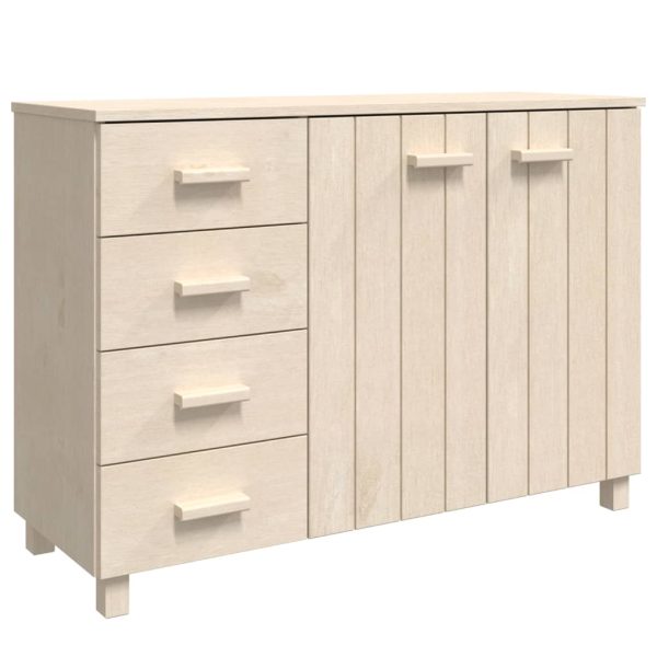 Dressoir Hamar 113X40X80 Cm Massief Grenenhout - Afbeelding 2