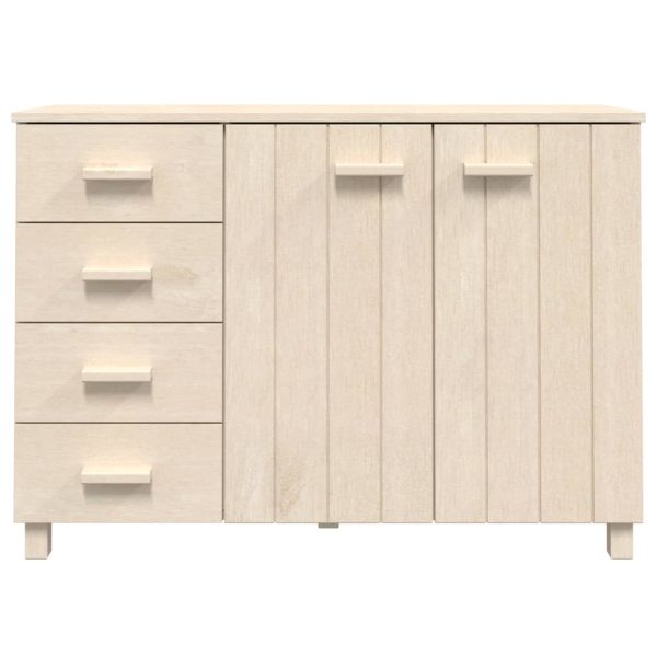 Dressoir Hamar 113X40X80 Cm Massief Grenenhout - Afbeelding 4