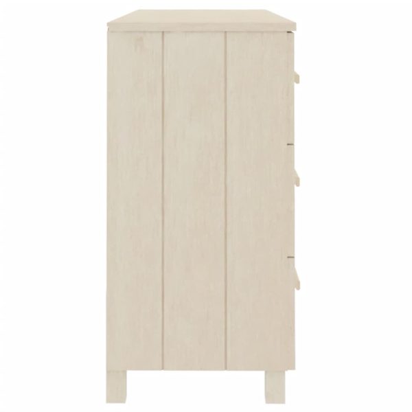 Dressoir Hamar 113X40X80 Cm Massief Grenenhout - Afbeelding 6