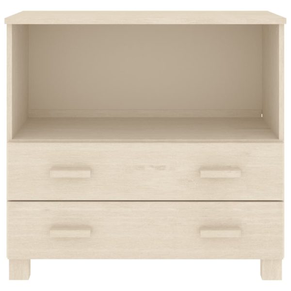 Dressoir Hamar 85X35X80 Cm Massief Grenenhout - Afbeelding 5