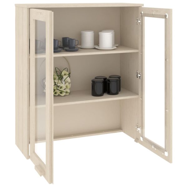 Opzetkast Hamar 85X35X100 Cm Massief Grenenhout - Afbeelding 7