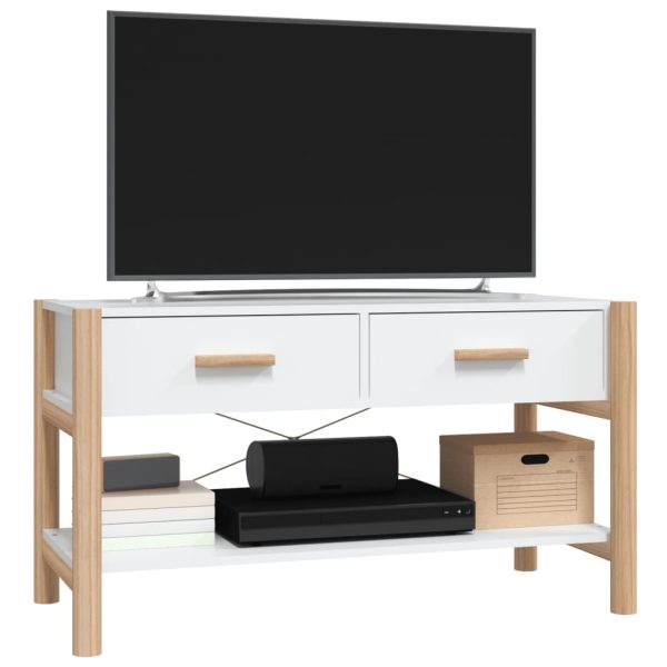 Tv-Meubel 82X38X45 Cm Bewerkt Hout - Afbeelding 4