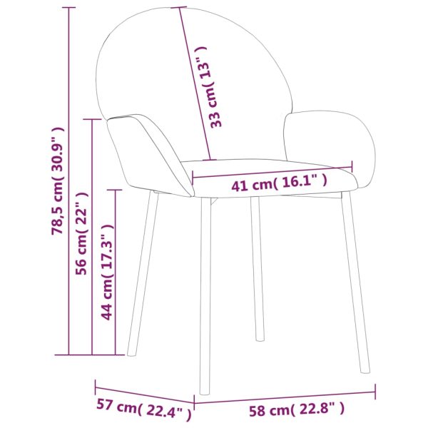 Eetkamerstoelen Kunstleer Kleurig - Afbeelding 9