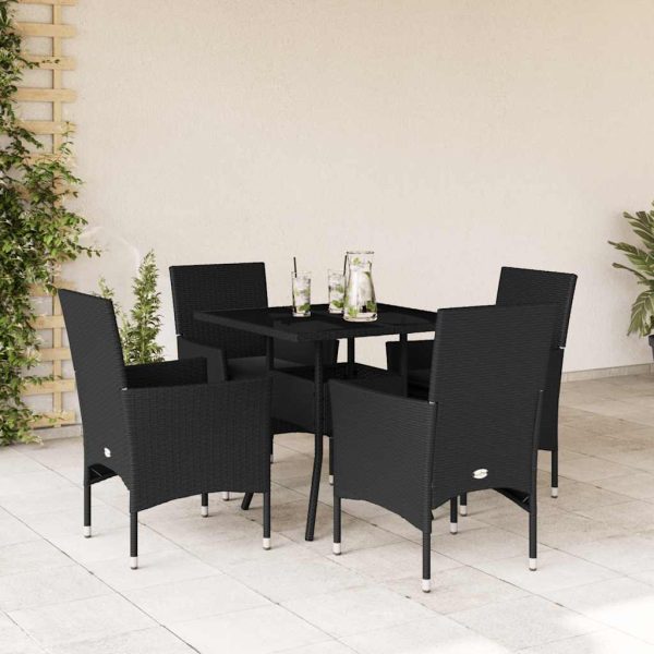 3-Delige Tuinset Met Kussens Poly Rattan En Glas - Afbeelding 19