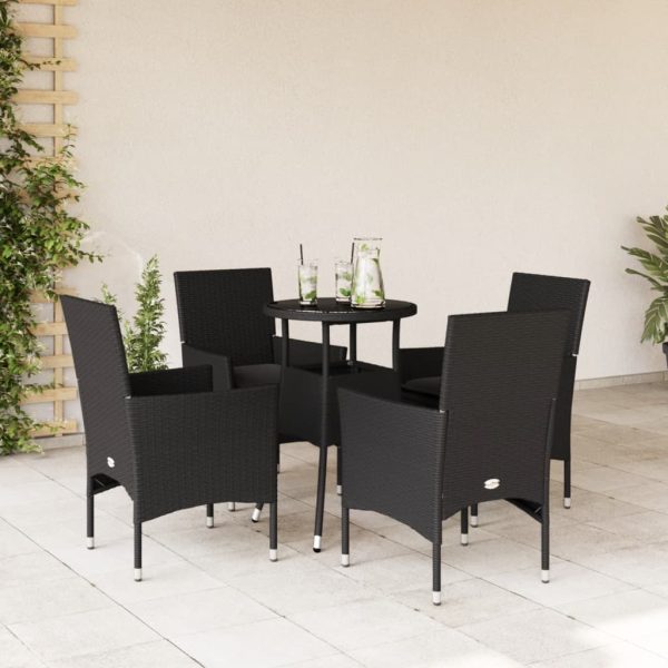 3-Delige Tuinset Met Kussens Poly Rattan En Glas - Afbeelding 19