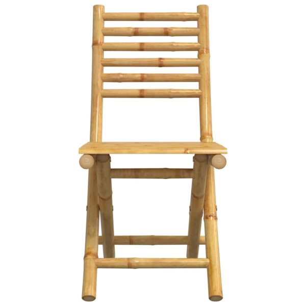 Tuinstoelen Inklapbaar 43X54X88 Bamboe - Afbeelding 5