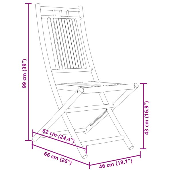 5-Delige Tuinset Bamboe - Afbeelding 9