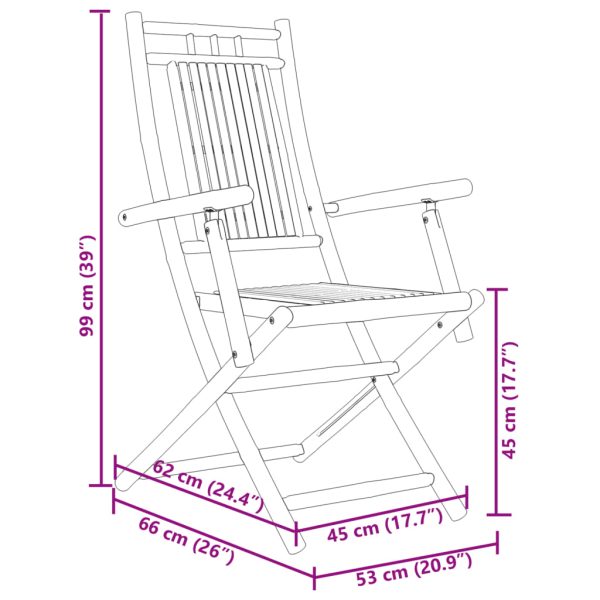 5-Delige Tuinset Bamboe - Afbeelding 9