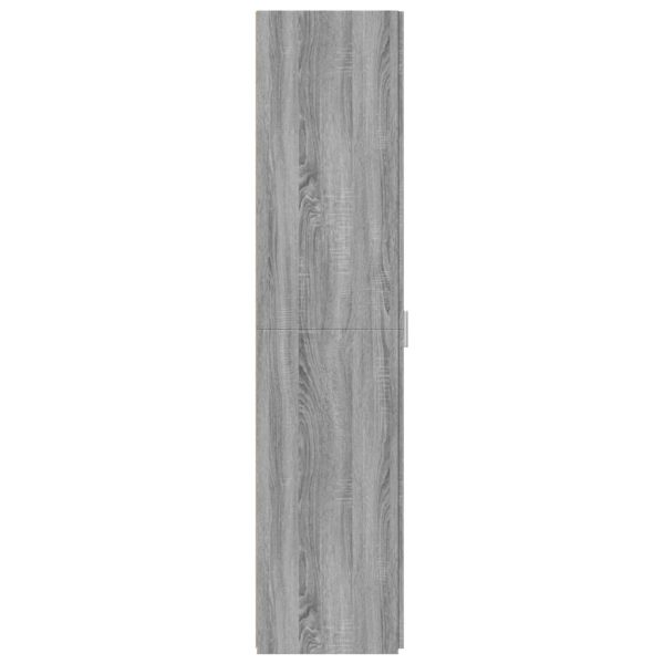 Hoge Kast 45X42,5X185 Cm Bewerkt Hout Eikenkleurig - Afbeelding 5