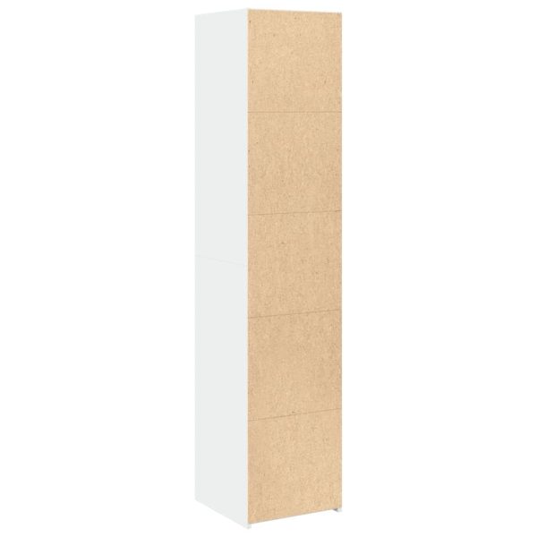 Hoge Kast 40X41X185 Cm Bewerkt Hout - Afbeelding 6