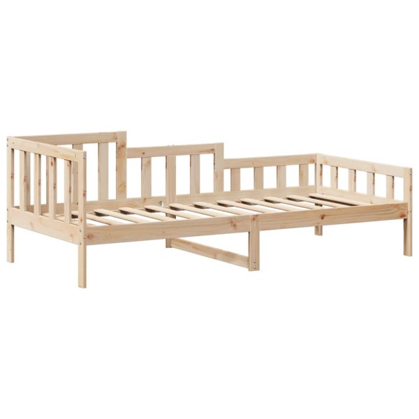 Kinderbed Met Huisje En Bankje Massief Grenenhout - Afbeelding 6