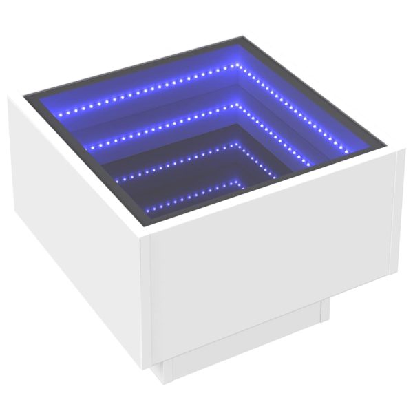 Nachtkastje Met Infinity Led 40X40X30 Cm - Afbeelding 3