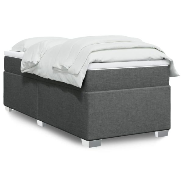 Boxspring Met Matras Stof 90X190 Cm - Afbeelding 2