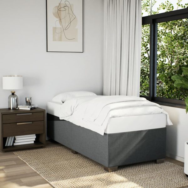 Boxspring Met Matras Stof 90X190 Cm