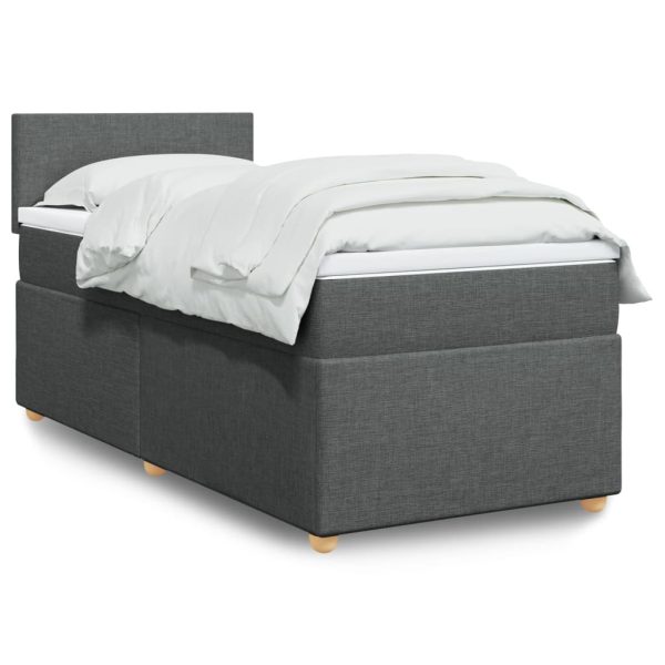 Boxspring Met Matras Stof Single