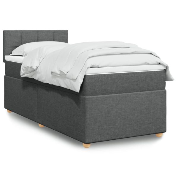 Boxspring Met Matras Stof Single