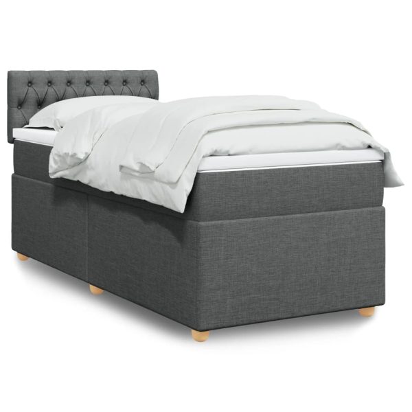 Boxspring Met Matras Stof Single