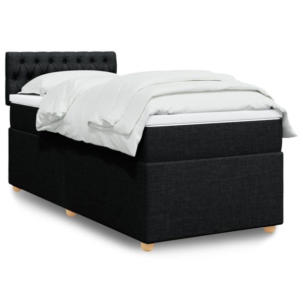 Boxspring Met Matras Stof Single - Afbeelding 13