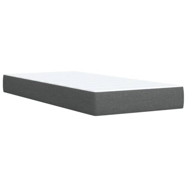 Boxspring Met Matras Stof Single - Afbeelding 10