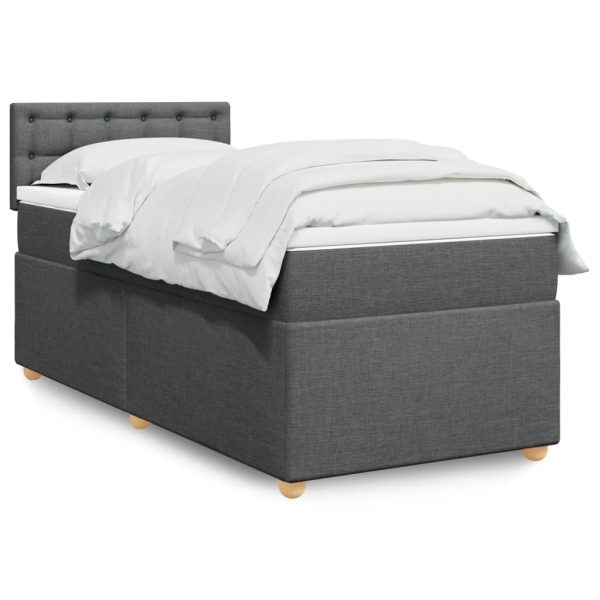 Boxspring Met Matras Stof Single