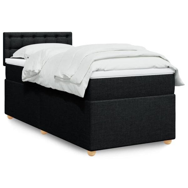 Boxspring Met Matras Stof Single - Afbeelding 13