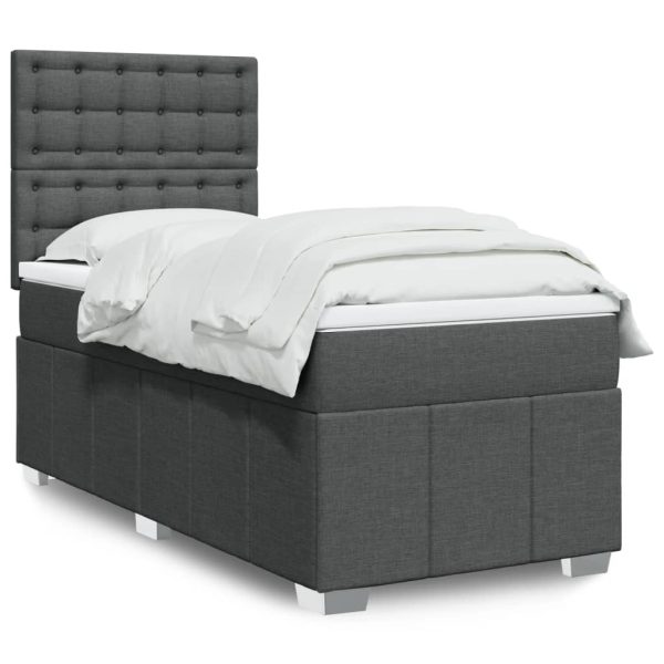 Boxspring Met Matras Stof - Afbeelding 13