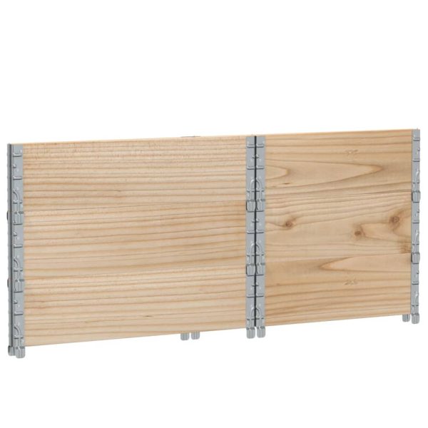 Palletopzetranden Massief Grenenhout - Afbeelding 6