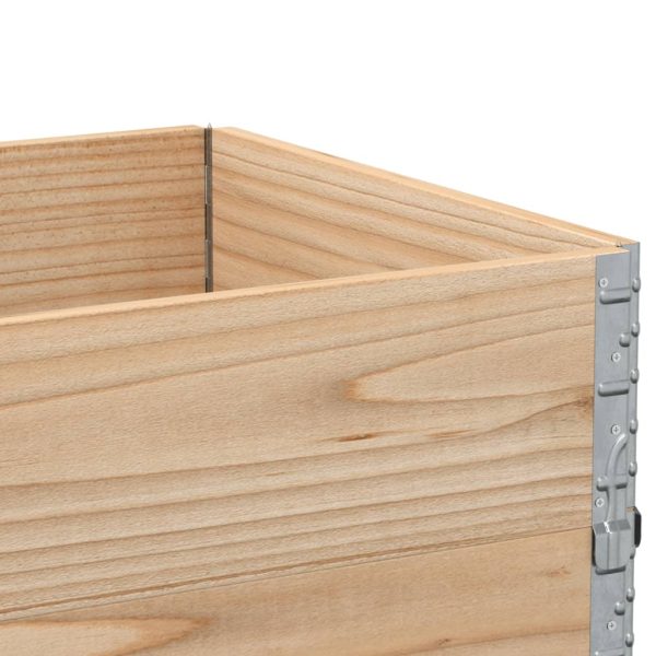 Palletopzetranden Massief Grenenhout - Afbeelding 7