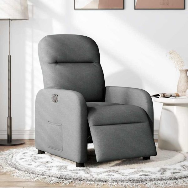 Fauteuil Stof Donkergrijs - Afbeelding 2