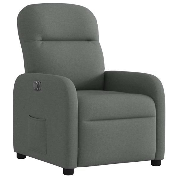 Fauteuil Stof Donkergrijs - Afbeelding 4