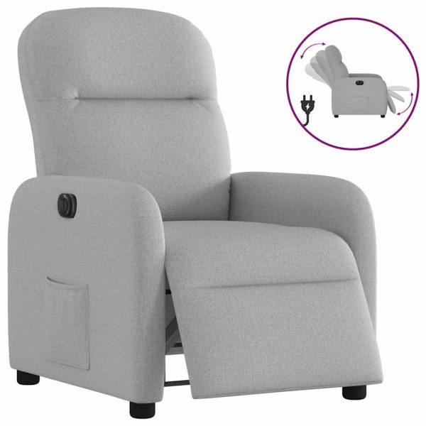 Fauteuil Stof Wolk Grijs Wolkengrijs